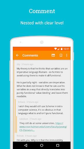 Hews for Hacker News screenshot 2