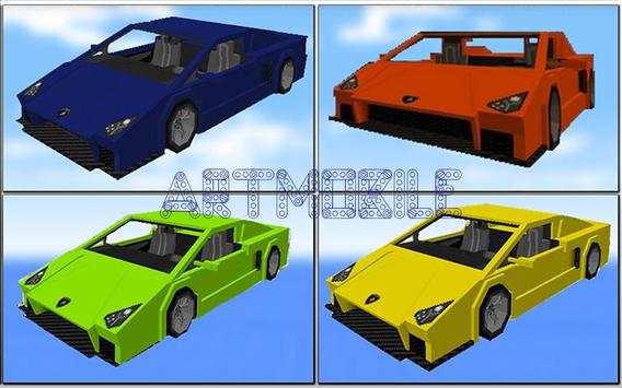 Cars Mod for MCPE Addon screenshot 1