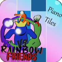 Rainbow Friends Piano Tiles logo