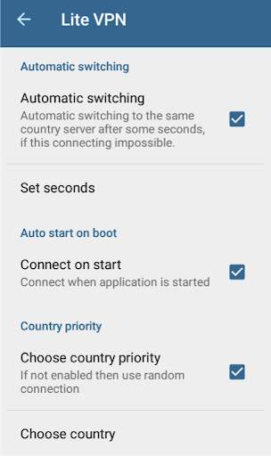 Lite VPN screenshot 4