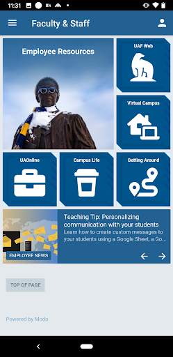 UAF Mobile screenshot 2
