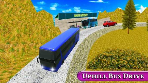 Off-road Tourist Coach Bus Driving Simulator Games screenshot 4