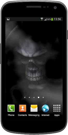 Ghost Skull Live Wallpaper screenshot 1