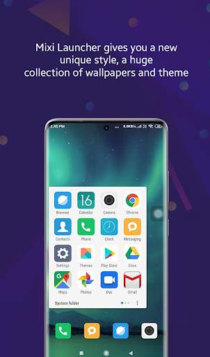 mixi launcher - cool theme for launcher screenshot 2