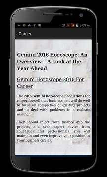 Gemini Horoscope 2016 screenshot 5