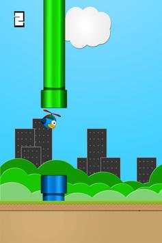 Flappy Helicopter bird screenshot 3