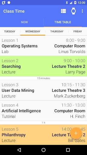 Class Time - Timetable скриншот 2