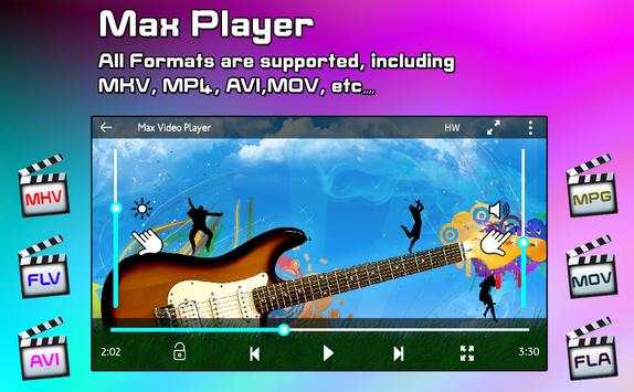 MAX Player 2018 - HD Video Player 2018 screenshot 1