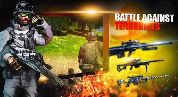 Army Commando Sniper Gun War Shooter Fight Action screenshot 2