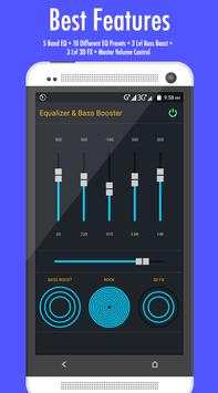 Equalizer & Bass Booster скриншот 2
