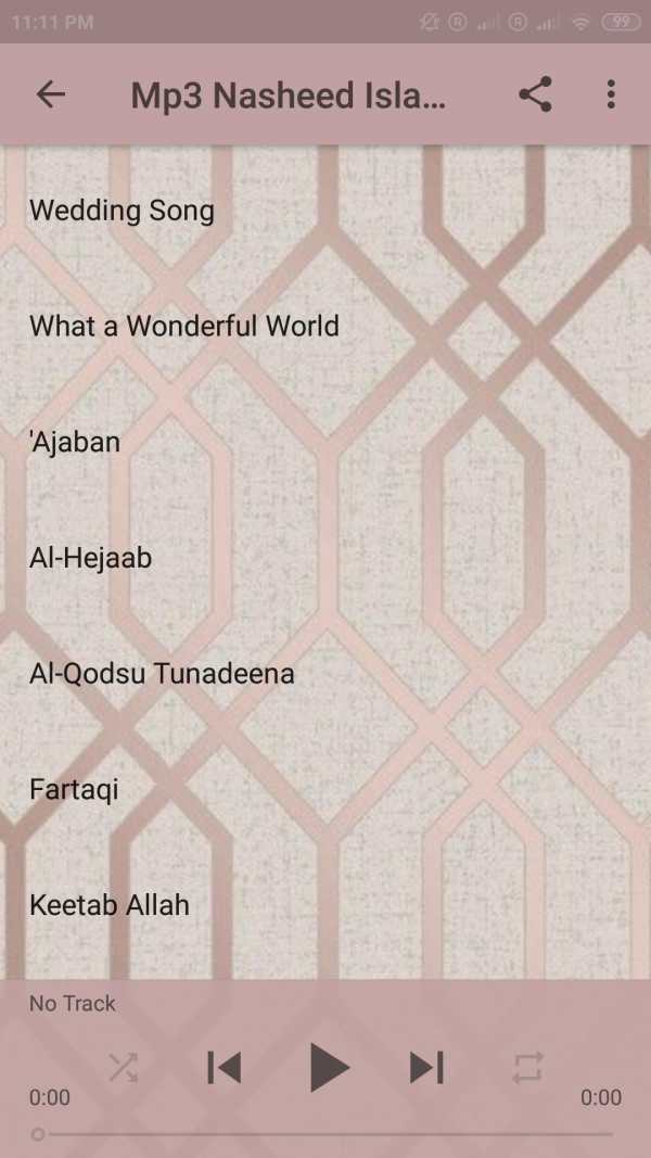MP3 ISLAMIC NASHEED screenshot 6