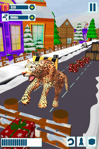Leopard Survival:Endless Cheetah rush Animal Game screenshot 3