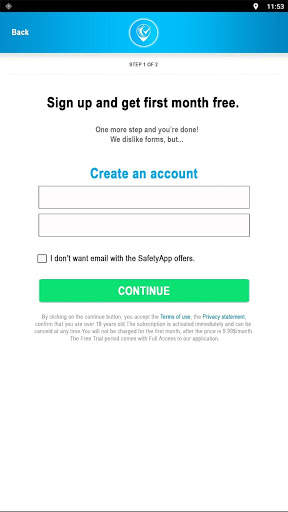 Safety App Stay Safe Worldwide screenshot 2