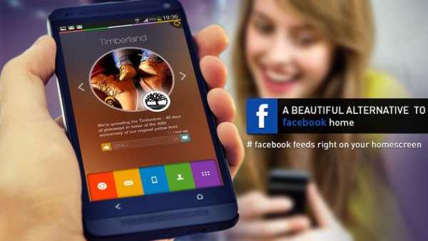 Alias Facebook Home Launcher screenshot 1