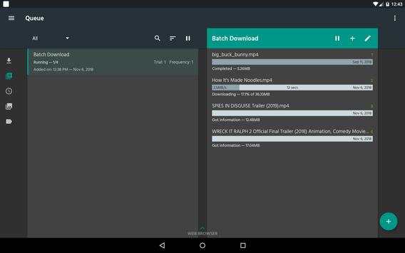 Watercat Download Manager screenshot 9
