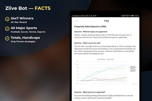 ZLive Live Betting Bot screenshot 7