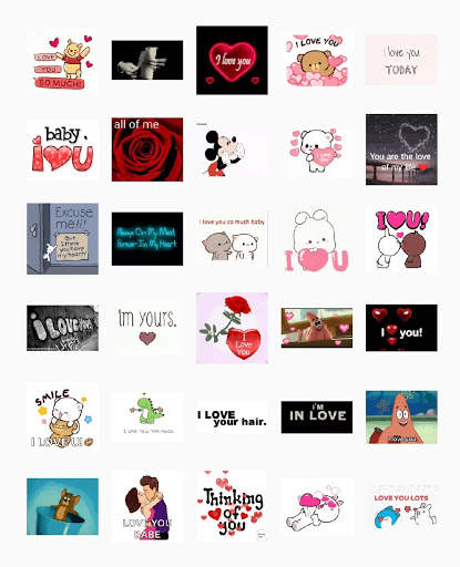 Love Animated Stickers For WhatsApp WAStickerApps screenshot 2