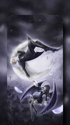 Anime Demon Angel Live Wallpaper & Launcher Themes screenshot 5