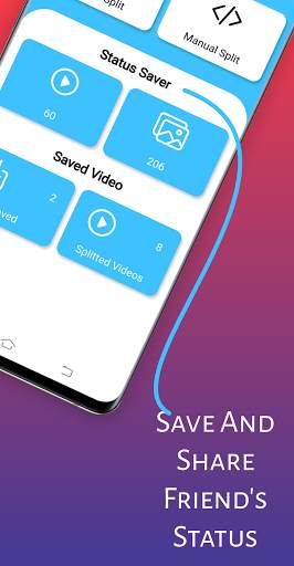 WFVS | Video Splitter For WhatsApp | Status Save скриншот 5