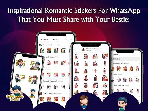 Romantic Stickers for WhatsApp screenshot 11