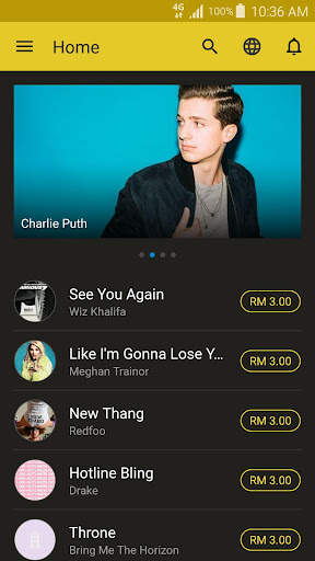 CallerTunes screenshot 1