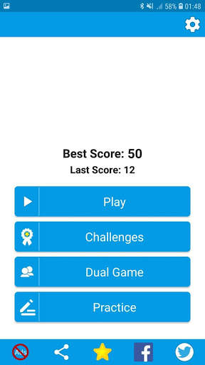 True or False - Free Math Game screenshot 1