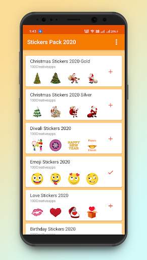 Stickers for Whatsapp 2020 screenshot 1