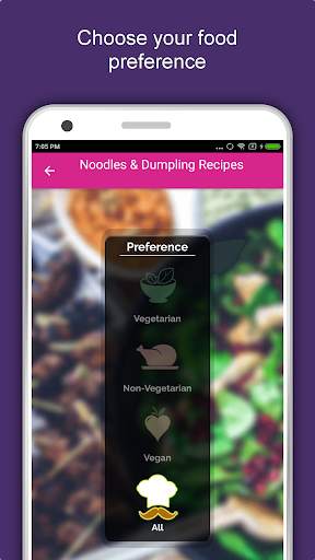 400  Noodles & Dumpling Recipes Offline, Foods screenshot 1