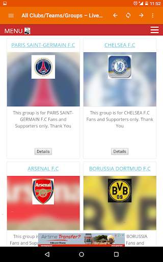 My Livescore Fans - Livescores, Fixtures, Results screenshot 4