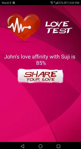 Love Calculator (For Fun) screenshot 4