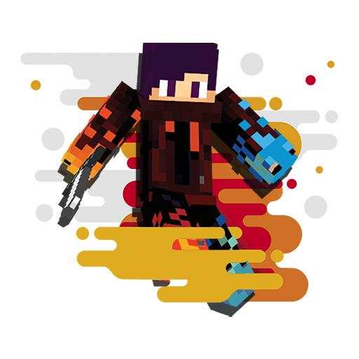Lava and Water Skin For Minecraft 8.8.8