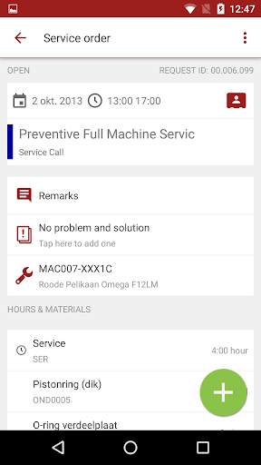 Exact Field Service Q 2 تصوير الشاشة