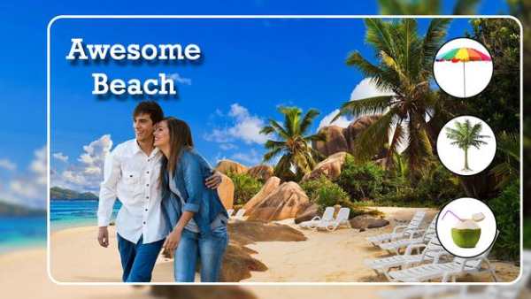 Beach Photo Editor 4 تصوير الشاشة