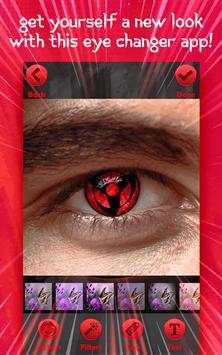 Sharingan Eyes Camera Editor - Eye Color Changer screenshot 6