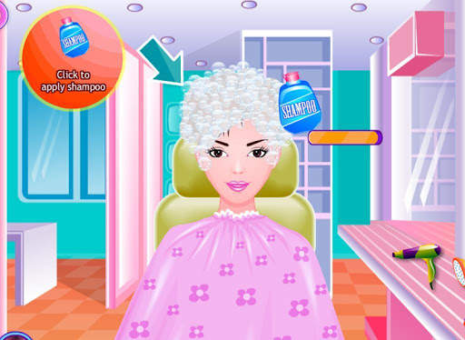Free Girls Game Hair Salon screenshot 5