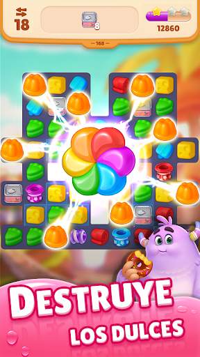 Sweet Crunch - Juegos Match-3 screenshot 3