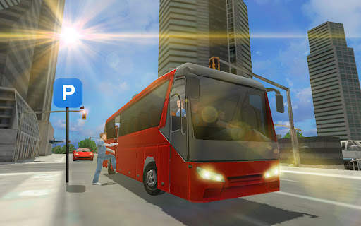 Bus Simulator : Trip to Big city screenshot 1