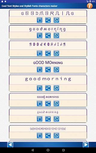 Cool Text & Fonts Styles maker screenshot 11