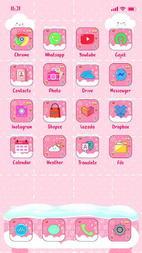 Wow Pig Theme - Icon Pack screenshot 2