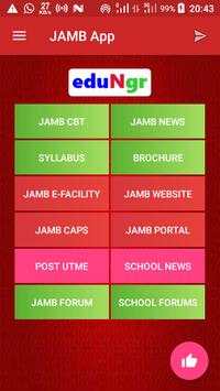JAMB App screenshot 1