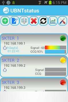 UBNT status screenshot 1