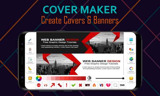 Cover Photo Maker - Banners & Thumbnails Designer screenshot 2