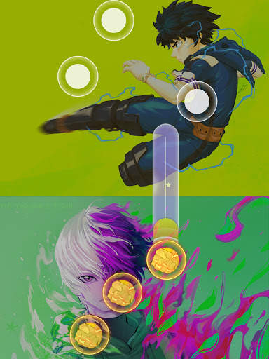 Anime Piano Magic Tiles - SAO Ghoul Boku Titan screenshot 7
