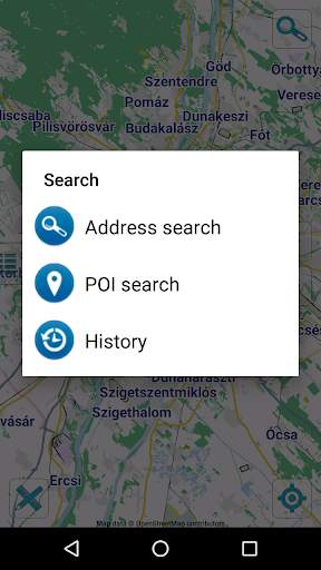 Map of Budapest offline screenshot 2