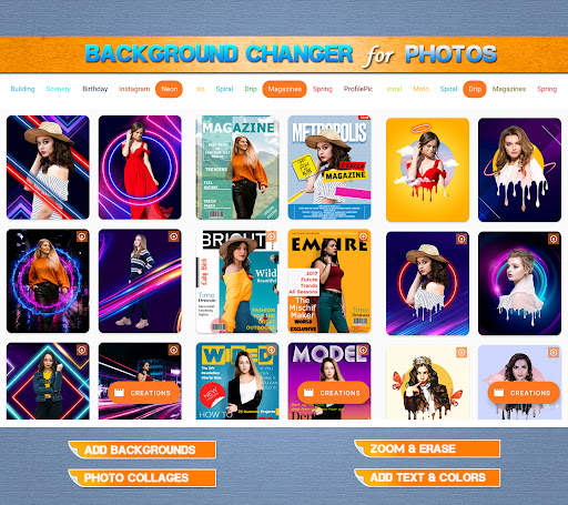 Background changer of photos screenshot 9
