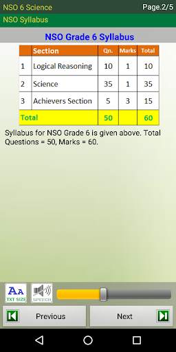 NSO 6 Science Olympiad screenshot 9