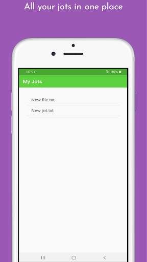 Jotter Lite - A Simple Notepad screenshot 3