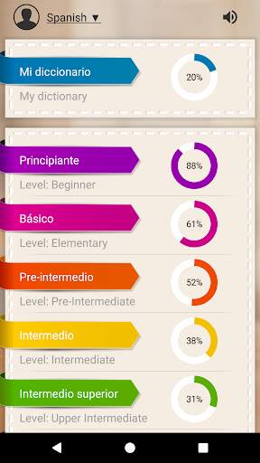 Smarti: Learn English, German, Spanish words screenshot 1