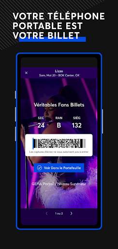 Ticketmaster － Acheter, Vendre screenshot 1