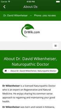 Dr. David Wikenheiser ND screenshot 3